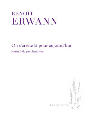 cover image of On s'arrête là pour aujourd'hui